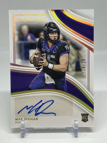 Max duggan 2023 immaculate - immaculate, rc