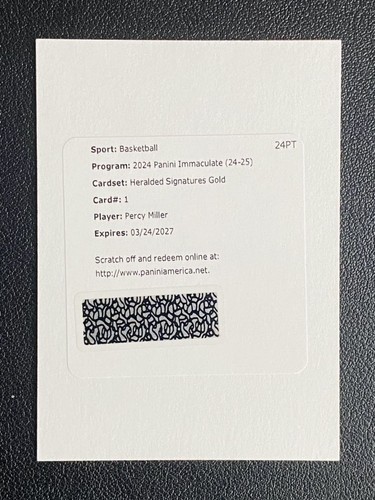 2024 panini immaculate - 2024-25,